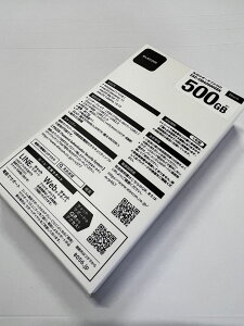 XCh GR |[^uSSD e500GB USB3.2(Gen2) Ǎx500MB/b ESD-EMA0500GBK
