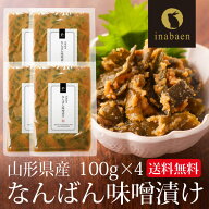 南蛮みそ漬け 100g 4袋セット メール便送料無料 南蛮味噌漬け 青とうがらし 青唐辛子 牛たん 牛タン 仙台…