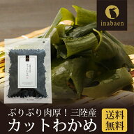 わかめ 三陸産 カットわかめ 40g メール便送料無料 大谷産厳選 外洋で採れた肉厚わかめ 国産 ワカメ 乾燥…