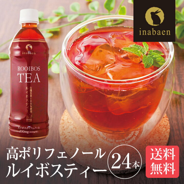 人気新品入荷 伊藤園 ヘルシールイボスティー 500mlペットボトル 24本入 送料無料 ルイボスティー ルイボス カフェインレス Qdtek Vn