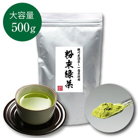 業務用 粉末緑茶 大容量 500g入 送料無料 粉末茶 緑茶 煎茶 掛川茶 新茶 一番茶 静岡茶 粉茶 お茶 栄養 おすすめ マイボトル 水筒 ドリンク お得 お徳 カテキン