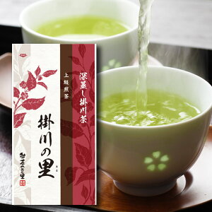 掛川の里 (100g袋入) 静岡県産 緑茶 茶葉 お茶 掛川茶 煎茶 一番茶 静岡茶 深蒸し茶 ギフト お試し