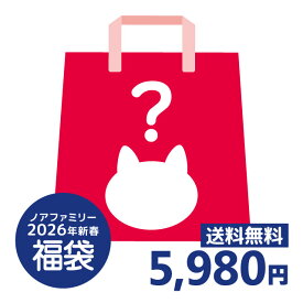 【数量限定!予約商品】2026年新春福袋 （※ラッピング不可※） (猫 ネコ雑貨 ねこアイテム 福袋 2026年 猫雑貨10〜13点入り バッグ ポーチ ブランケット スタッフお任せ 代引き支払NG 2026年1月中旬発送 ノアファミリー noafamily ct-2026)