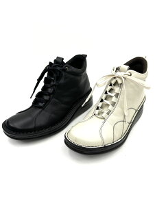 大人気Put's 特価 82774 2024秋冬新作 外反母趾 手縫い 快適コンフォートウォーキングシューズ 履きやすい ショートブーツ レースアップ ファスナー クッション性 低反発 本革 日本製 レディー