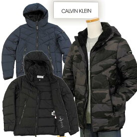 Calvin Klein Jeans Men'sボアフード付 中綿ジャケットカルバンクライン中綿ジャケットLL,XL,大きいサイズ !