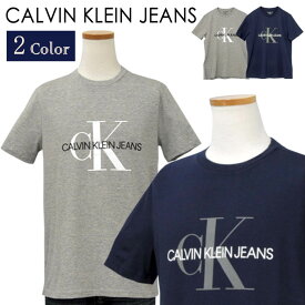 Calvin Klein Jeans Men'sCKロゴTシャツカルバンクライン Tシャツ送料無料 v