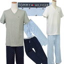 【全商品10%OFFクーポン】Tommy Hilfigerトミーヒルフィガー半袖パジャマセット【トミーヒルフィガー】#09t0232-099, ギフト プレゼン...