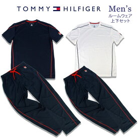 Tommy Hilfigerトミーヒルフィガー Men'sルームウェアー、上下セットラウンジウエアー、パジャマ、メンズナイトウエア・ルームウエアーギフト プレゼント