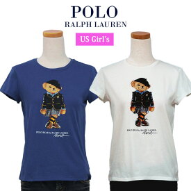 POLO by Ralph Lauren Girl'sポロベアー キャップスリーブ 半袖Tシャツラルフローレン ガールズ送料無料