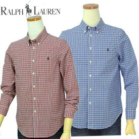 POLO by Ralph Lauren Boy'sラルフローレンマルチチェック長袖シャツ【ラルフローレン ボーイズ】