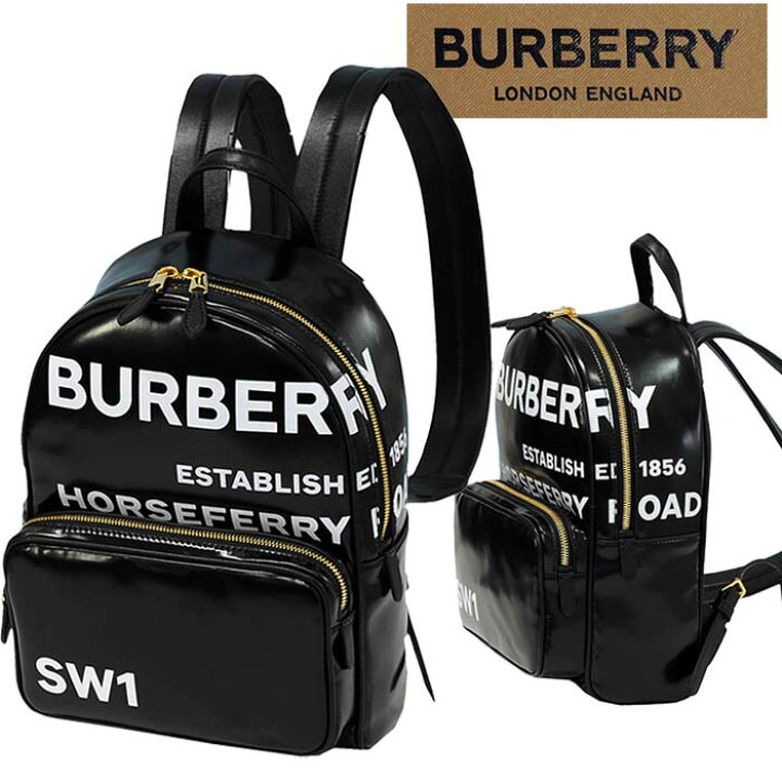 楽天市場】BURBERRYバーバリーリュックバーバリーロゴ バックパック 