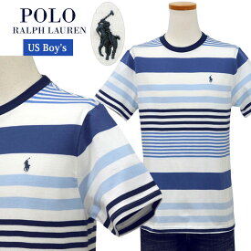 POLO by Ralph Lauren Boy's マリン ボーダー半袖Tシャツ【2022-Summer/NewModel】ラルフローレンTシャツ父の日ギフト プレゼント