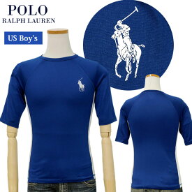 POLO by Ralph Lauren Boy's ラルフローレンラッシュガード　ビッグポニーTシャツ【2022-Summer/NewModel】ラルフローレンラッシュガードギフト プレゼント