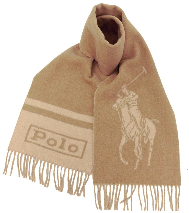 楽天市場】POLO by Ralph Laurenビッグポニージャガード織 マフラー 