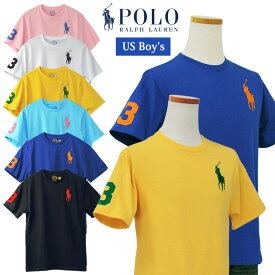 POLO by Ralph Lauren Boy's定番ビッグポニー刺繍、半袖TシャツラルフローレンビッグポニーTシャツ#323832907 送料無料 父の日プレゼントギフト プレゼント