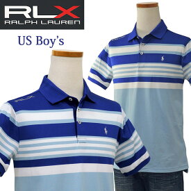 RLX by Ralph LaurenラルフローレンBoy'sボーダー鹿の子ポロシャツ【2023-Spring/NewModel】ラルフローレン ポロシャツ送料無料 父の日ギフト プレゼント