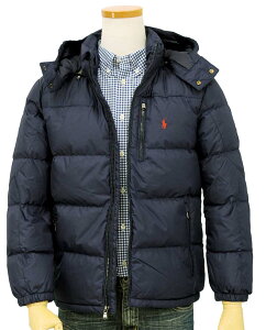 POLO by Ralph Lauren Boy's �_�E���W���P�b�g�t�[�h�t�����t���[���� �_�E���W���P�b�g2024-�H�~�� Model