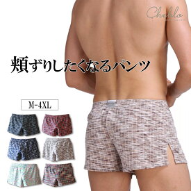 【ポイント5倍！スーパーSALE中】 トランクス メンズ 単品 柄パンツ 紳士 男性 パンツ 下着 肌着 おしゃれ インナー アンダーウェア M L LL 3L 4L 5L 大きいサイズ 肌触り やわらか インナー 厚手