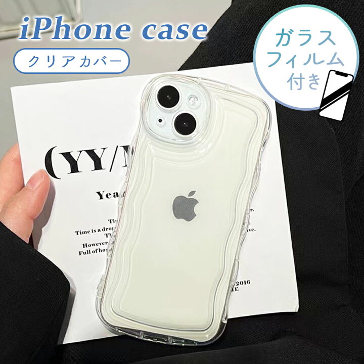 楽天市場】＼即日発送／iPhone なみなみクリアケース アイフォン 