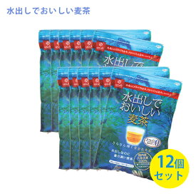 はくばく 水出しでおいしい麦茶 18袋入×12個セット テトラパック 国産六条大麦100％ ノンカフェイン