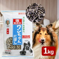犬 おやつ 塩無添加 国産 ワンちゃんにぼし お徳用 1kg 犬用 おつまみ煮干し ドッグフード 大容量 サカモ…
