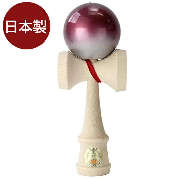 楽天市場 送料無料 日本けん玉協会認定 けん玉 大空 競技用 プレミアムツートーン 赤 銀 山形工房 おしゃれ 大会用 練習用 公式戦 かっこいい おもちゃ 日本製 ライフスタイル 生活雑貨のmofu