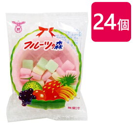 駄菓子 フルーツの森 20g×24個入 小袋 お菓子 おやつ 業務用 大容量 まとめ買い 飴 キャンディ 配る 大人買い レトロ菓子 なつかしい 大人 子供 共親製菓