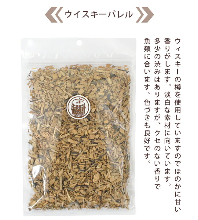 楽天市場】燻製チップ スモークチップ さくら クルミ リンゴ