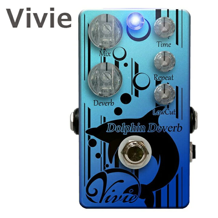 楽天市場】ベース ギター エフェクター Vivie Dolphin Deverb 