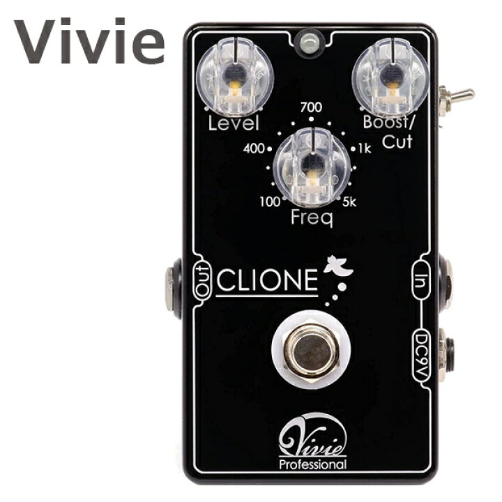 楽天市場】ベース ギター エフェクター Vivie CLIONE Buffer Clean 