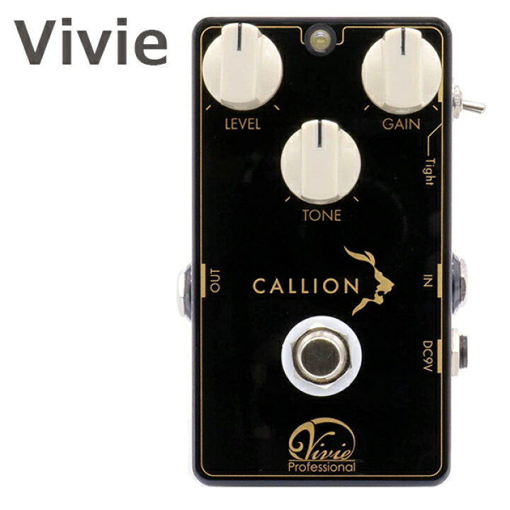 楽天市場】ギター エフェクター Vivie CALLION Professional OverDrive  