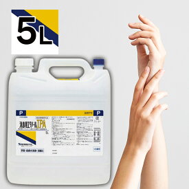 ケンエー 消毒用エタノールIPA 5L 手指消毒用アルコール 日本製 アルコール75%以上 指定医薬部外品 健栄製薬 業務用 家庭用 除菌剤 消毒液 大容量 掃除