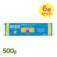 パスタ 麺 ディチェコ スパゲッティーニ No11 500g 6個セット スパゲッティ 乾麺 まとめ買い 大容量 日清…