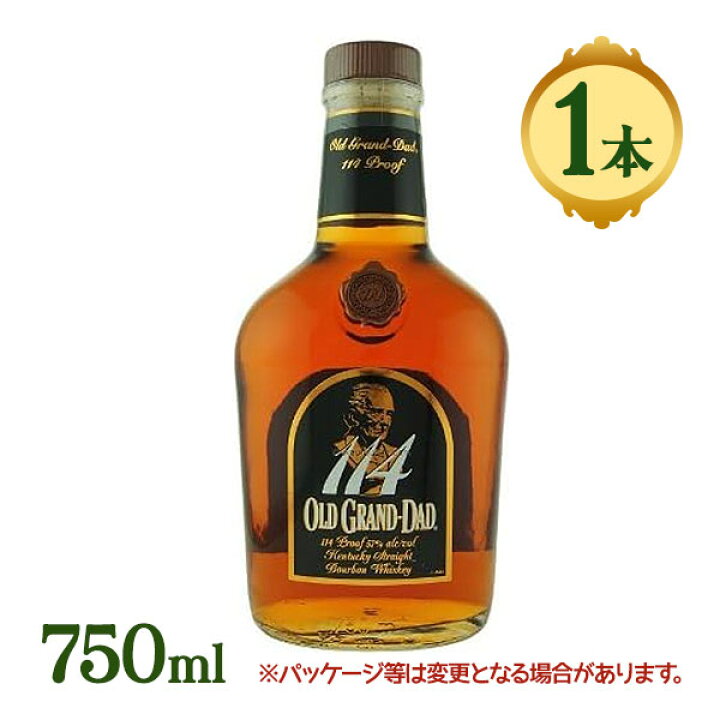 楽天市場】酒 ウイスキー モルト 洋酒 オールドグランダッド 114 