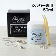 ハガティー シルバークリーンミニ 50ml シルバー アクセサリー ジュエリー ピンセット付き