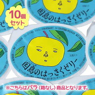 【マラソン限定クーポンで500円OFF!】因島 はっさくゼリー 八朔ゼリー 10個セット 八朔果肉入り 果物ゼリ…
