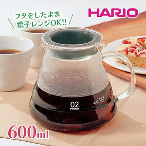 Pg HARIO nI V60 WT[o[ R[q[hbv 600ml NA T[o[ |bg R[q[ hbv  i ϔMKX XGS-60TB