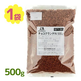 森永 チョコクランチN 500g 製菓製 パン用 パン材料 チョコレート チョコ お菓子つくり お菓子 おかし 菓子材料 クッキー カカオ