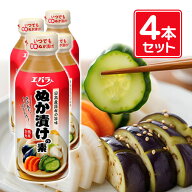 エバラ食品工業 ぬか漬けの素 300ml 4個セット 漬物の素 まとめ買い