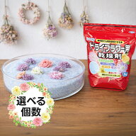 豊田化工 ドライフラワー用乾燥剤 1kg 選べるセット 細粒 業務用 大容量 シリカゲル