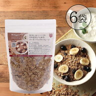 スーパー大麦 バーリーマックス フレーク 200g×6袋セット 西田精麦 食物繊維 朝食 シリアル