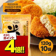 【スーパーSALEで使える!500円OFFクーポン配布中!】タイナイ 米パン粉 120g×10袋セット 新潟産 グルテン…