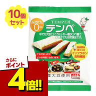 【スーパーSALEで使える!500円OFFクーポン配布中!】テンペ 100g×10個セット 国産大豆使用 無添加 タンパ…