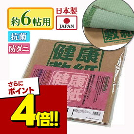 【スーパーSALEで使える!500円OFFクーポン配布中!】大島屋 健康敷紙 6帖 約101x380cm 3枚入り 抗菌 紙シート 防虫防ダニ 防カビ 保温