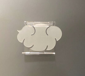 アクリル　お札立て雲　1体用　置き型　日本製　神棚　シンプル　コンパクト