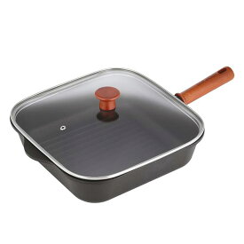 和平フレイズ D&C IH対応G蓋付グリルパン MA-9844 焼き プレート 魚 調理 直火 フライ 耐熱 トレー ガス 日本製 オーブン 電子レンジ 鍋 キャンプ 蒸す 深い セット 四角い 浅い 炒める 茹でる 軽い 煮る 新しい 小さい 早い 買う かわいい