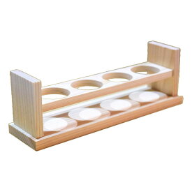 木製 試験管立て 穴40φx4本立 SITATE404HJ 試験管立て スタンド ラック 整列 ガラス 透明 シンプルな おしゃれな リカシツ オリジナル 日本製