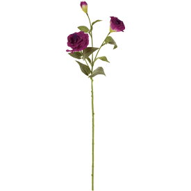 造花 ブーケ 花材 インテリアグリーン フェイクグリーンリシアンサス ブルーパープル 花径6〜8×長さ71cm/1本