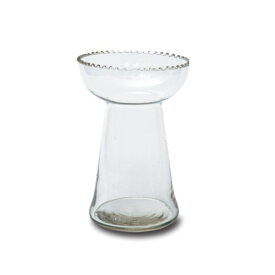 アンティーク風 雑貨 フラワーベース ガラス花瓶 フラワーベース Φ10×高さ14.5cm