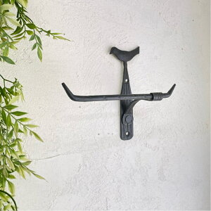 【送料無料】アンティーク雑貨フレンチハンガー おしゃれ【バード キャストアイアンハンガー】巾23×奥行8×高さ17cm